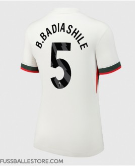 Günstige Chelsea Benoit Badiashile #5 Auswärtstrikot Damen 2025-26 Kurzarm
